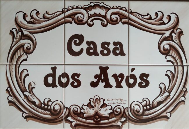 painel de azulejo legenda